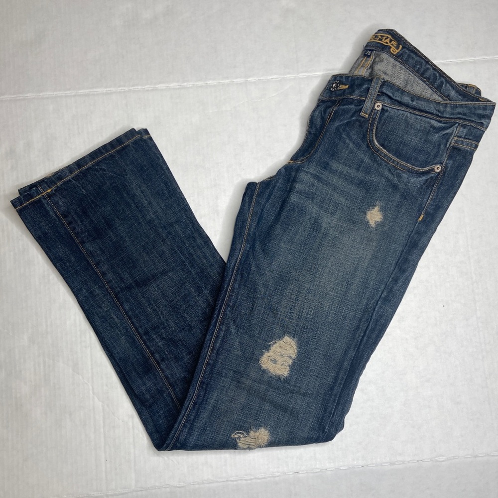 Carmar Jeans Womens 28 Distressed